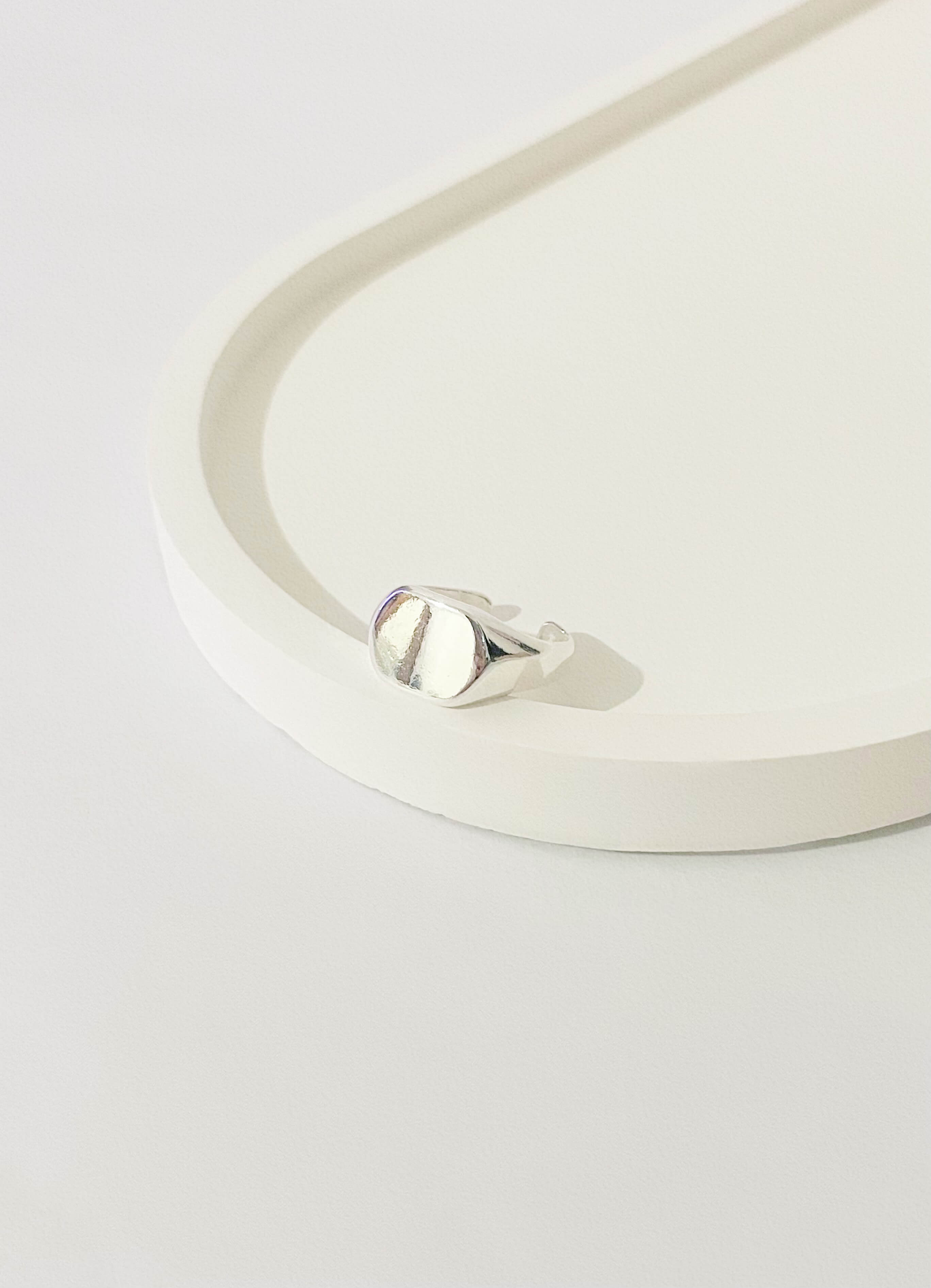 Anel Dedinho Regulável Quadrado