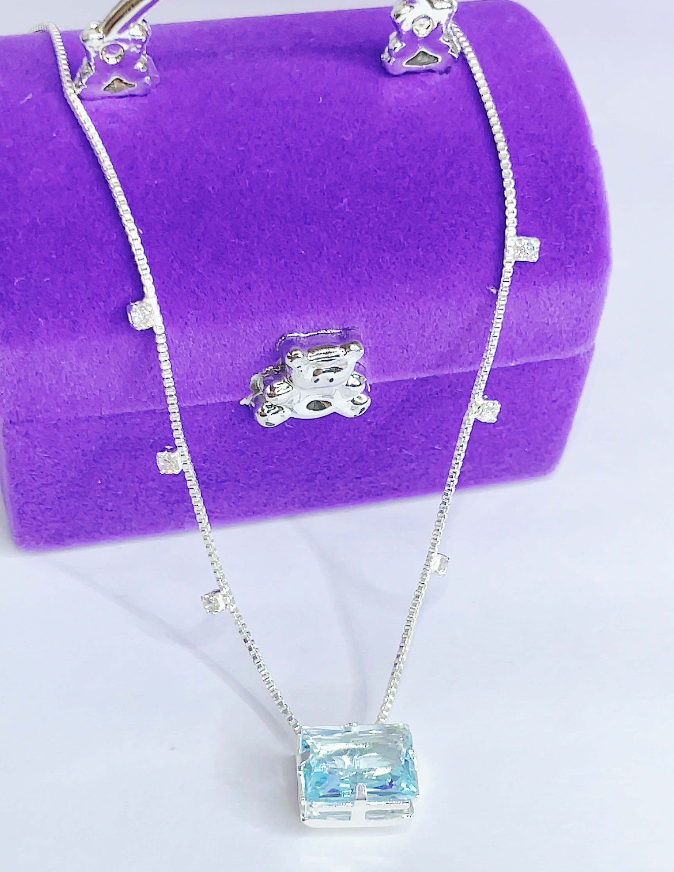 Colar Ilumine (Azul bebê)