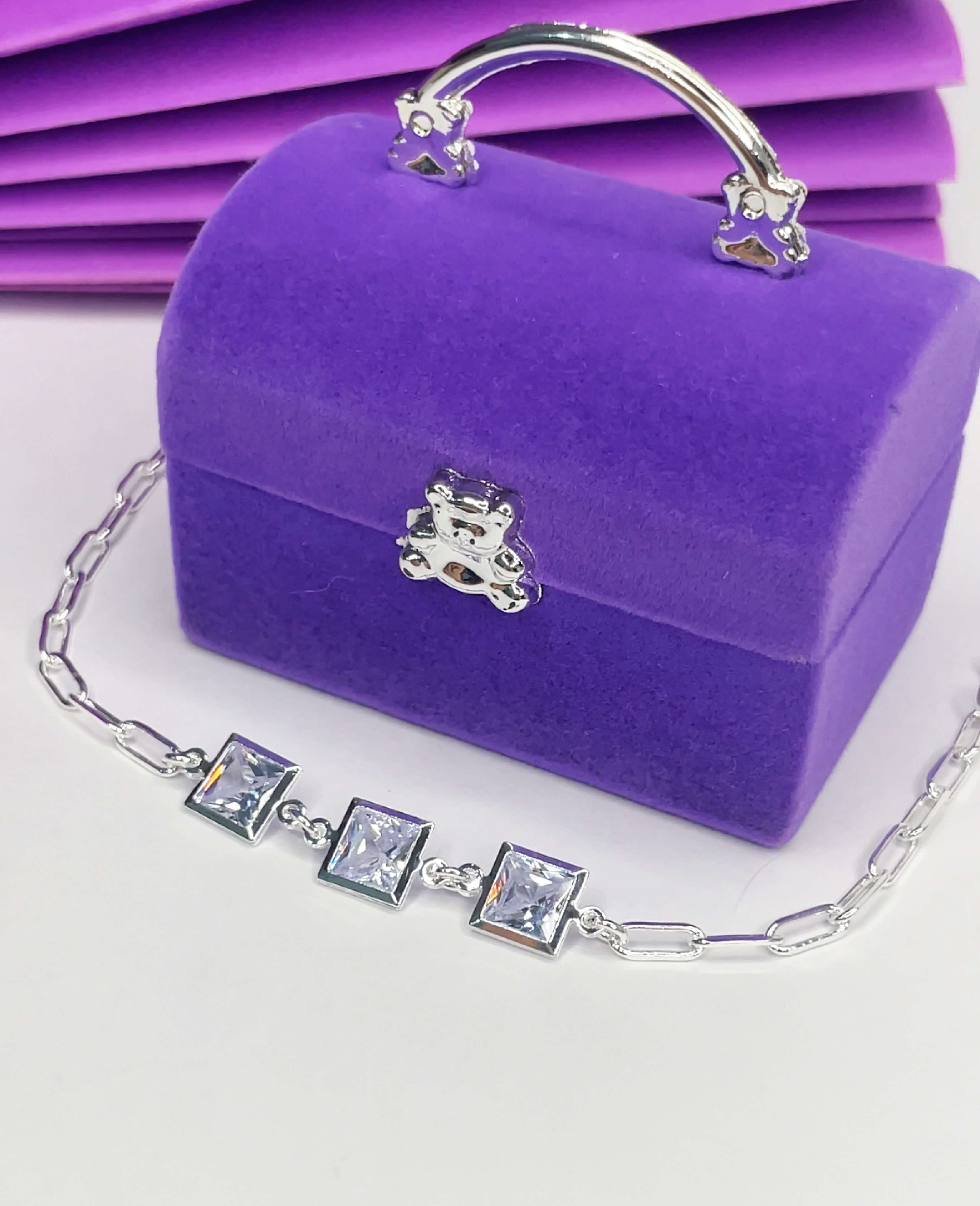 Pulseira 3 Cristais