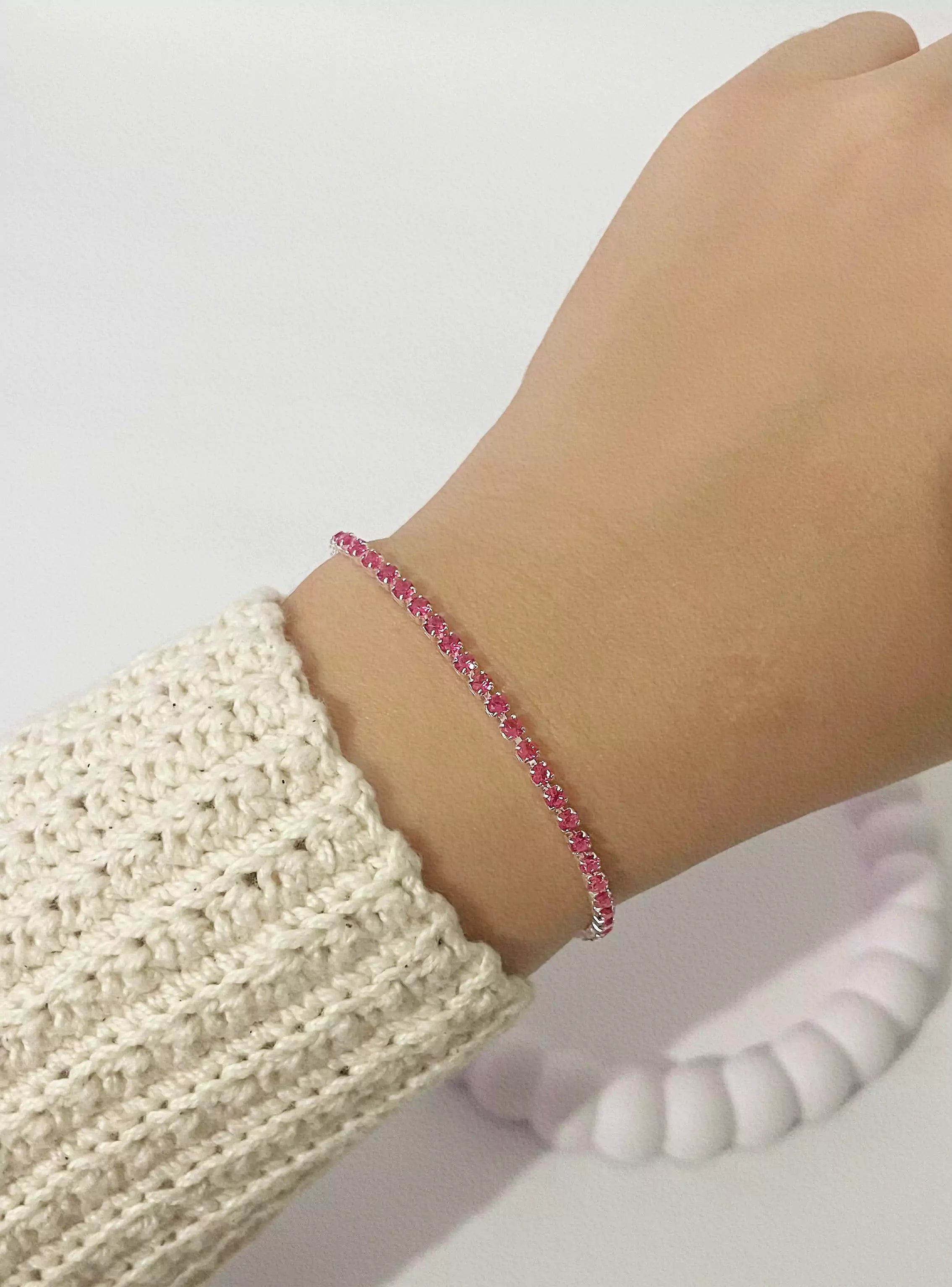 Pulseira Riviera Fucsia