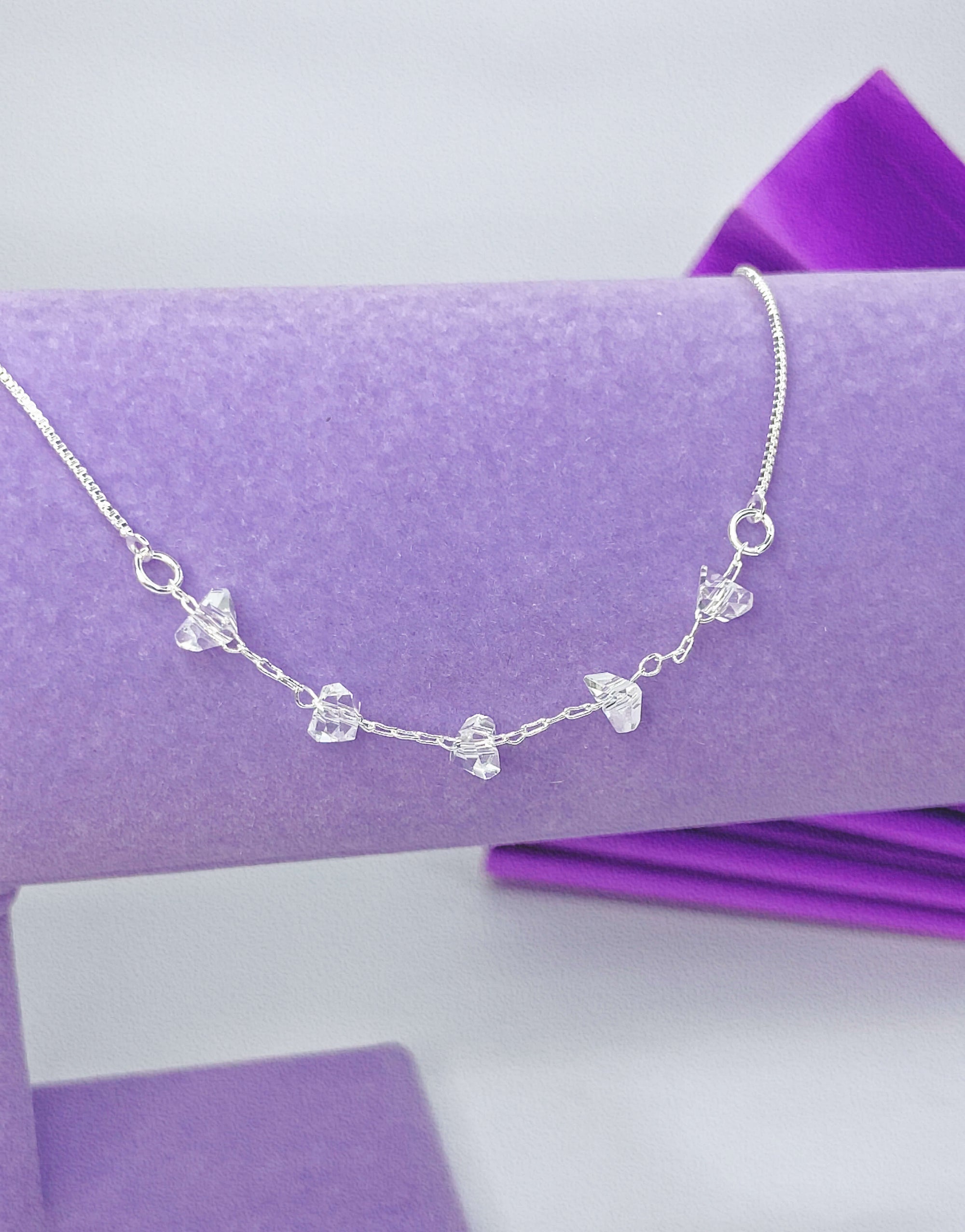 Tornozeleira Pedras de Cristais