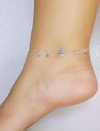 Tornozeleira Borboleta (Azul)