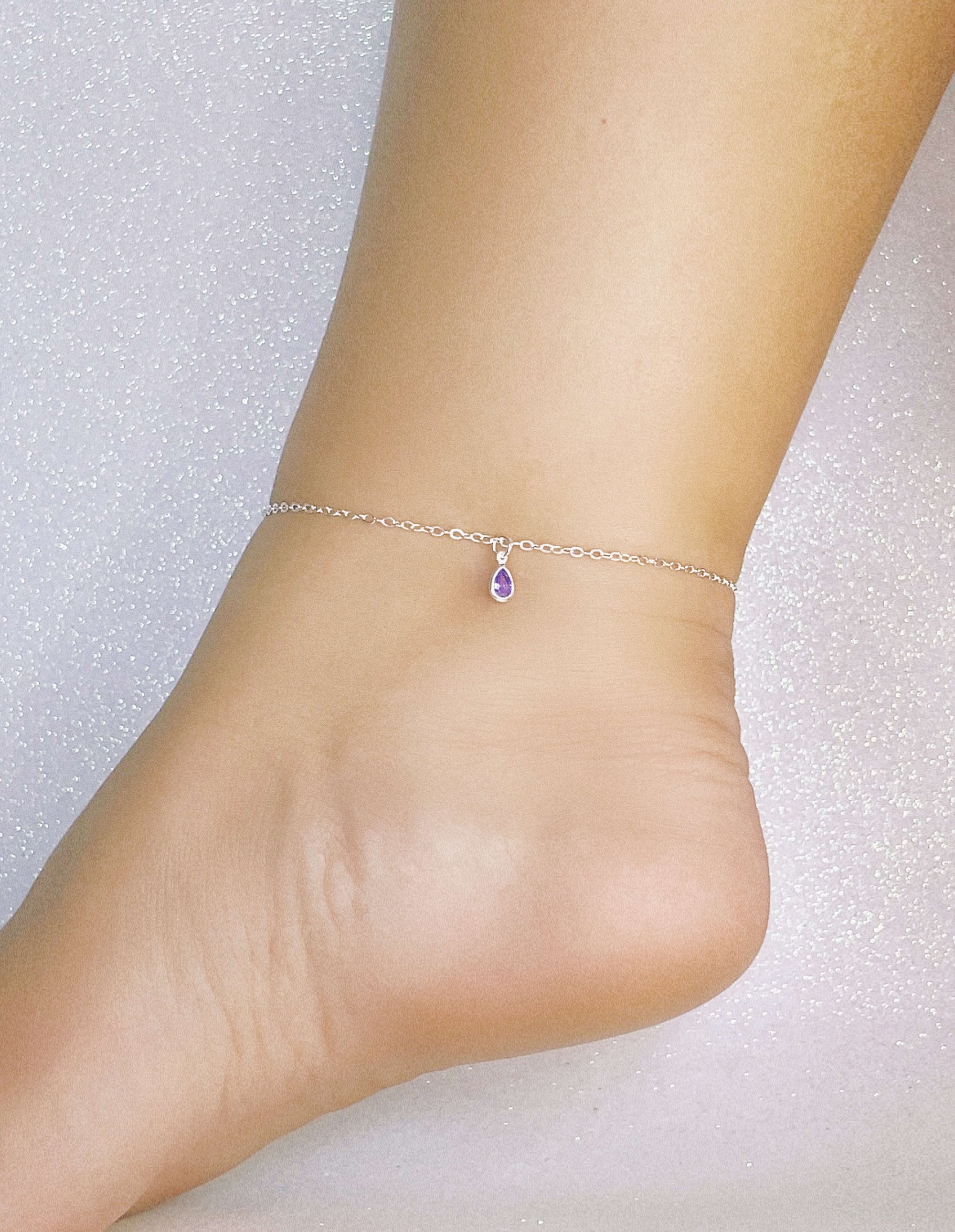 Tornozeleira Gota (Lilás)