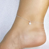 Tornozeleira Ponto de Cristal