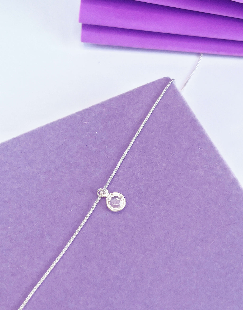 Tornozeleira Ponto de Cristal