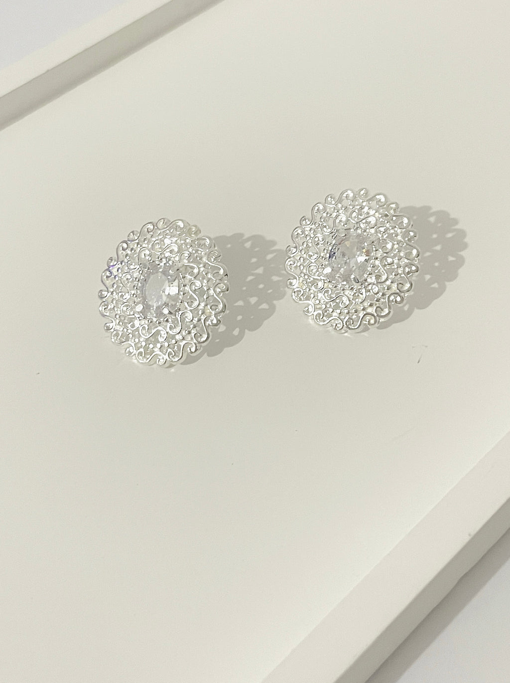 Brinco Renda Cristal