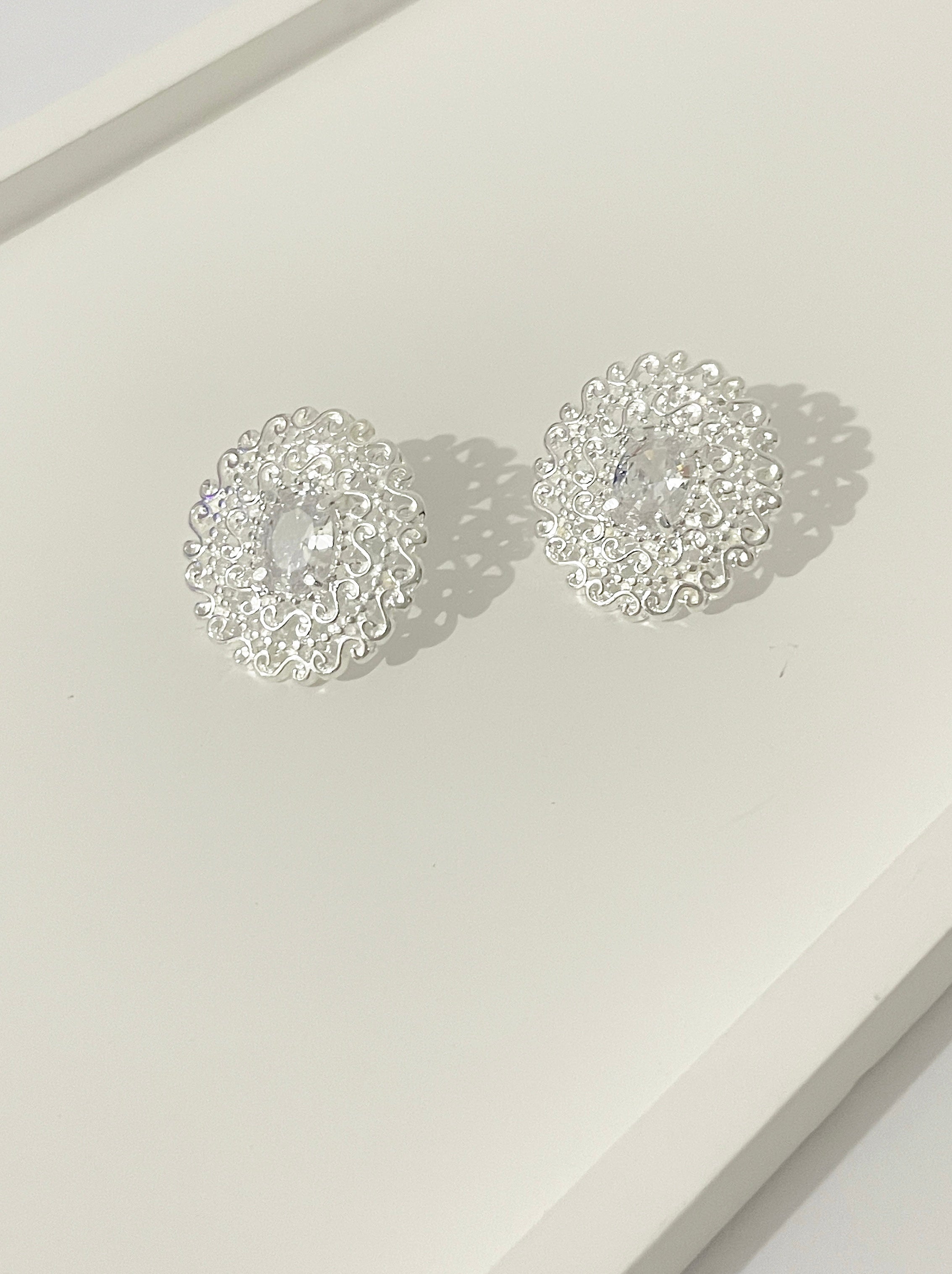 Brinco Renda Cristal