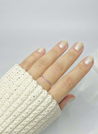 Anel Aparador Micro Zircônias Rosa