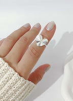 Anel Coração Ondulado