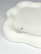 Anel Regulável Cobra Cravejada