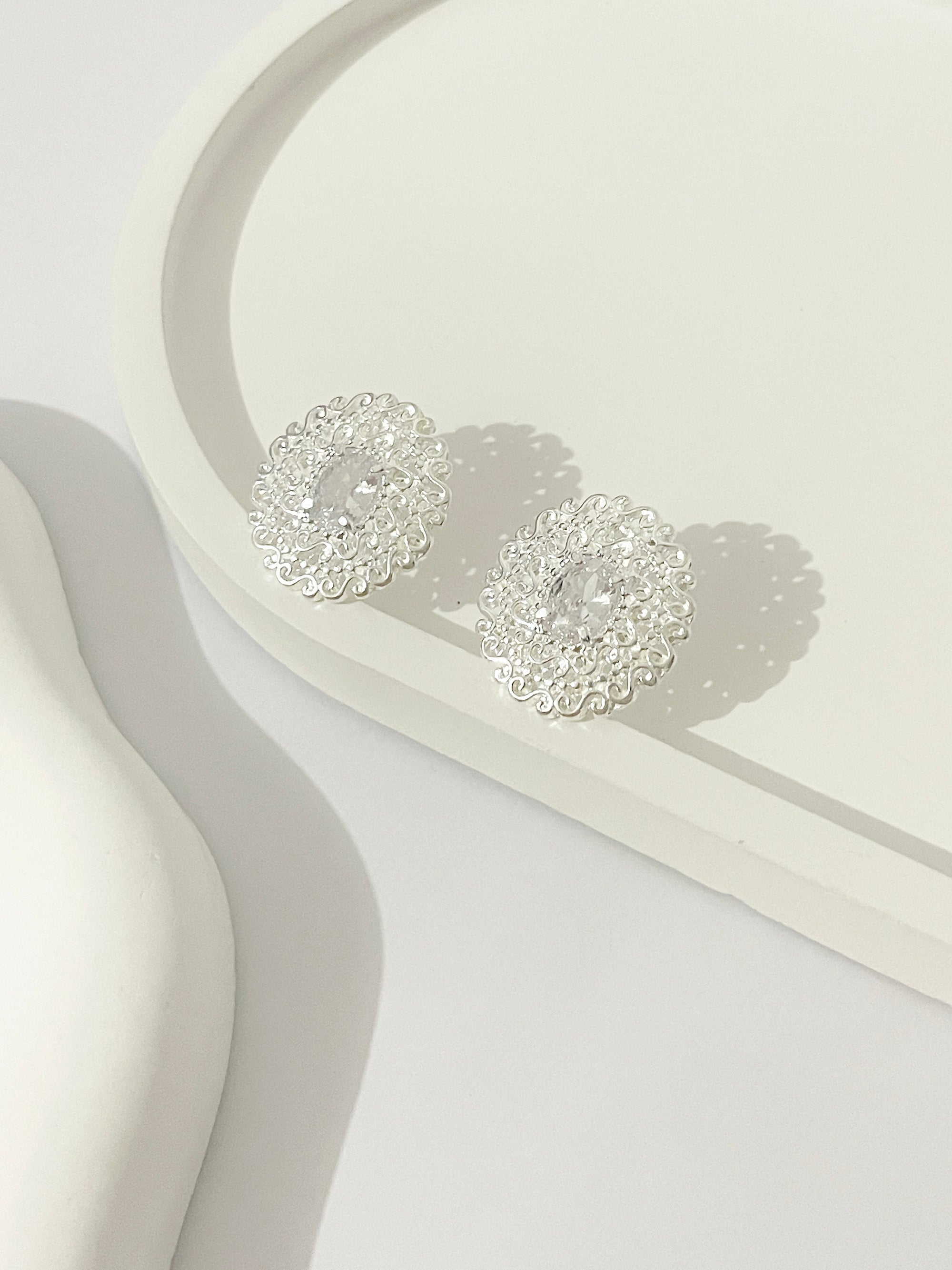 Brinco Renda Cristal