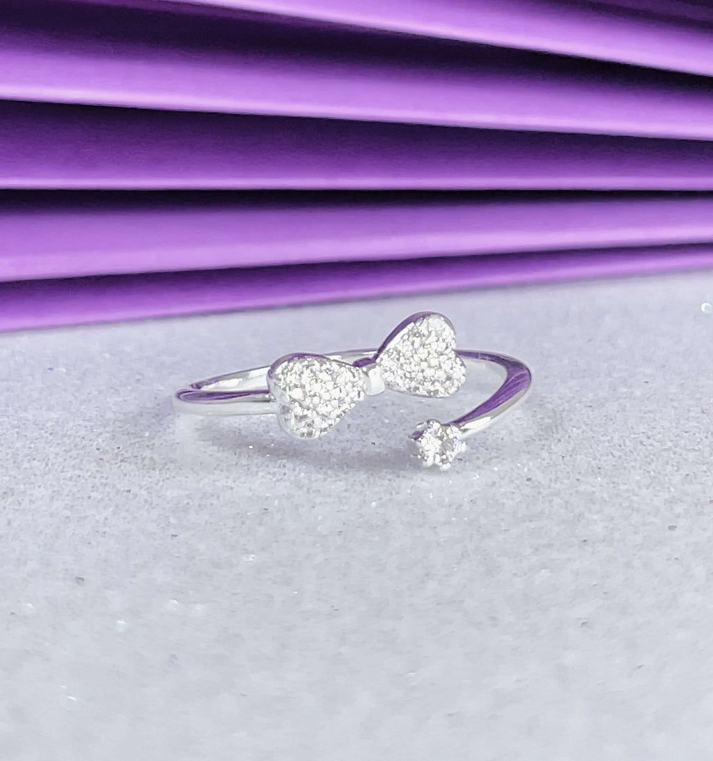 Anel Lacinho Cravejado Regulável