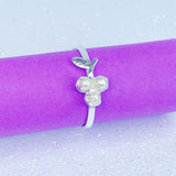 Anel Cereja de Pérolas