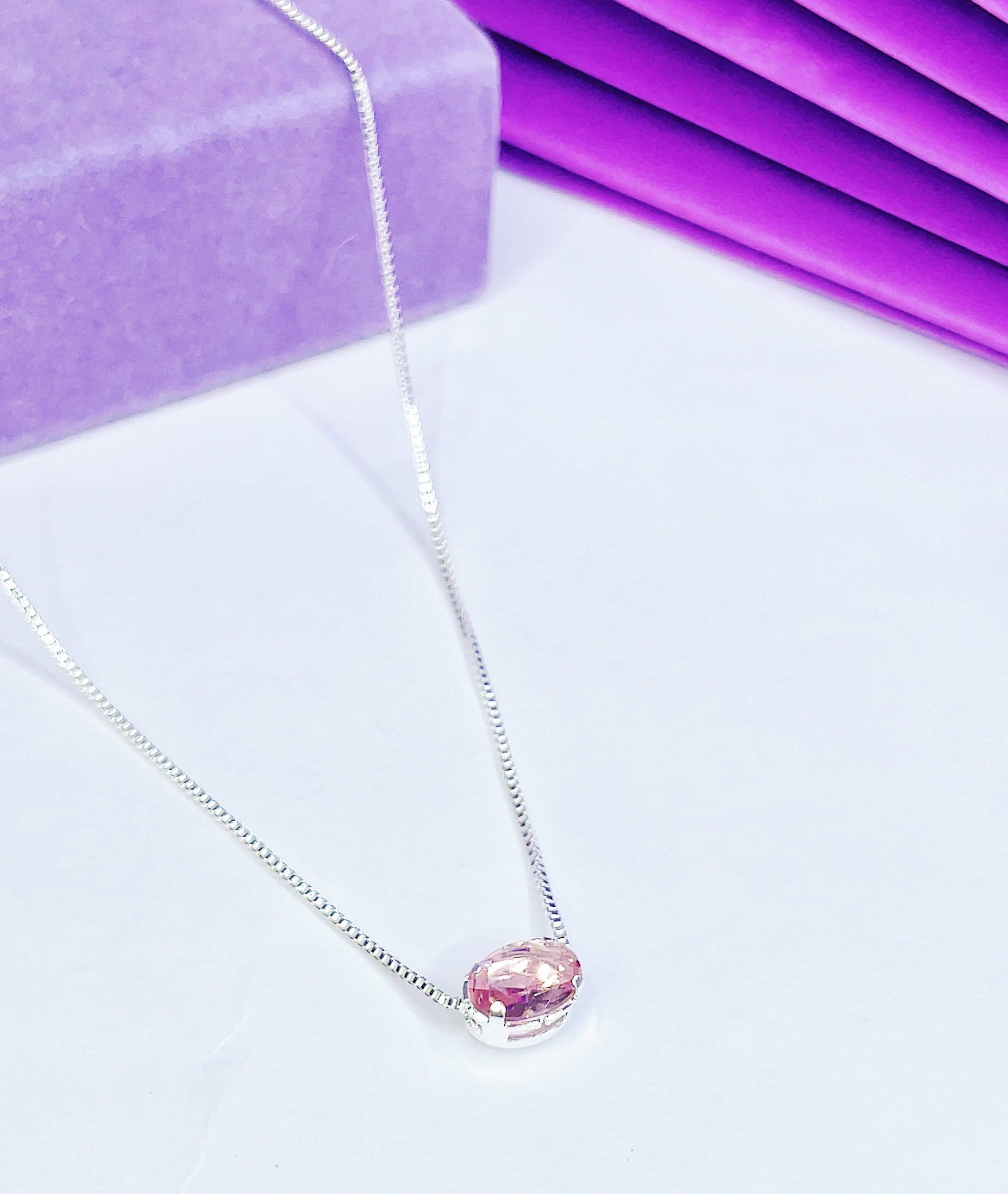 Colar Luz (Rosa)