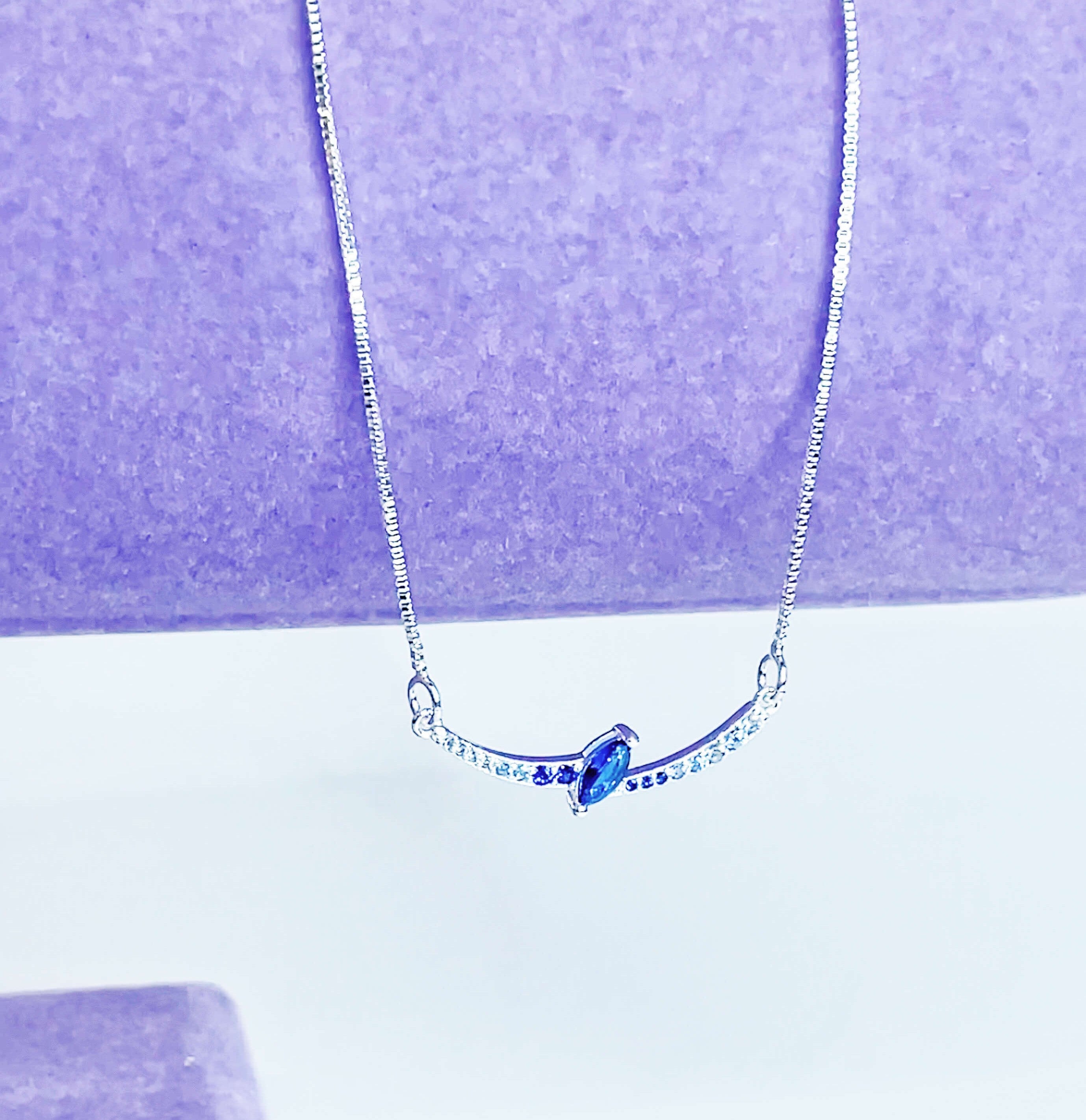 Colar Infinity (Azul)
