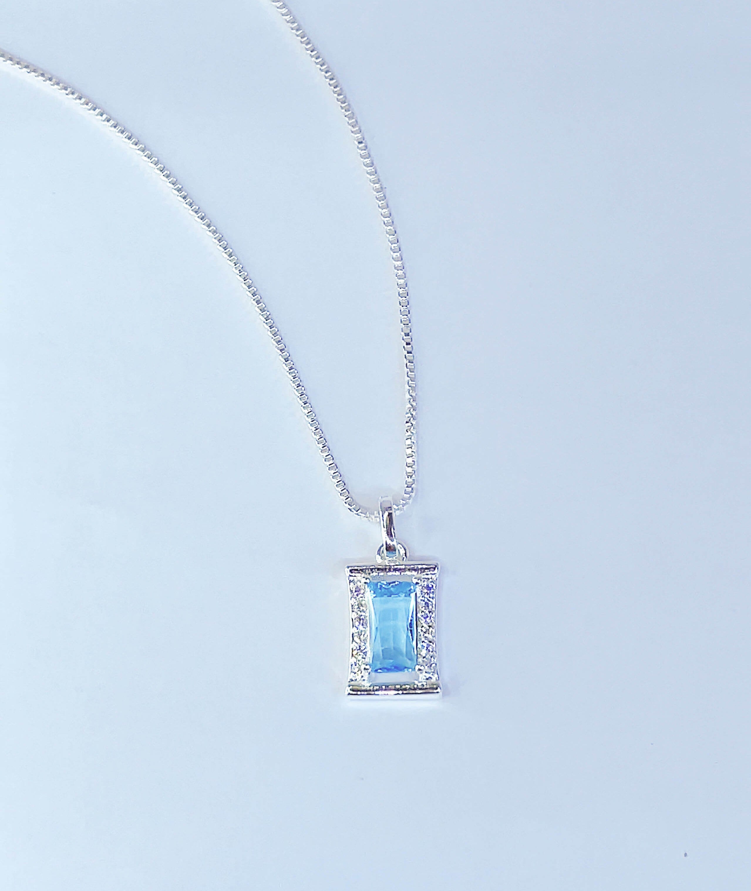 Colar La Lunna (Azul)