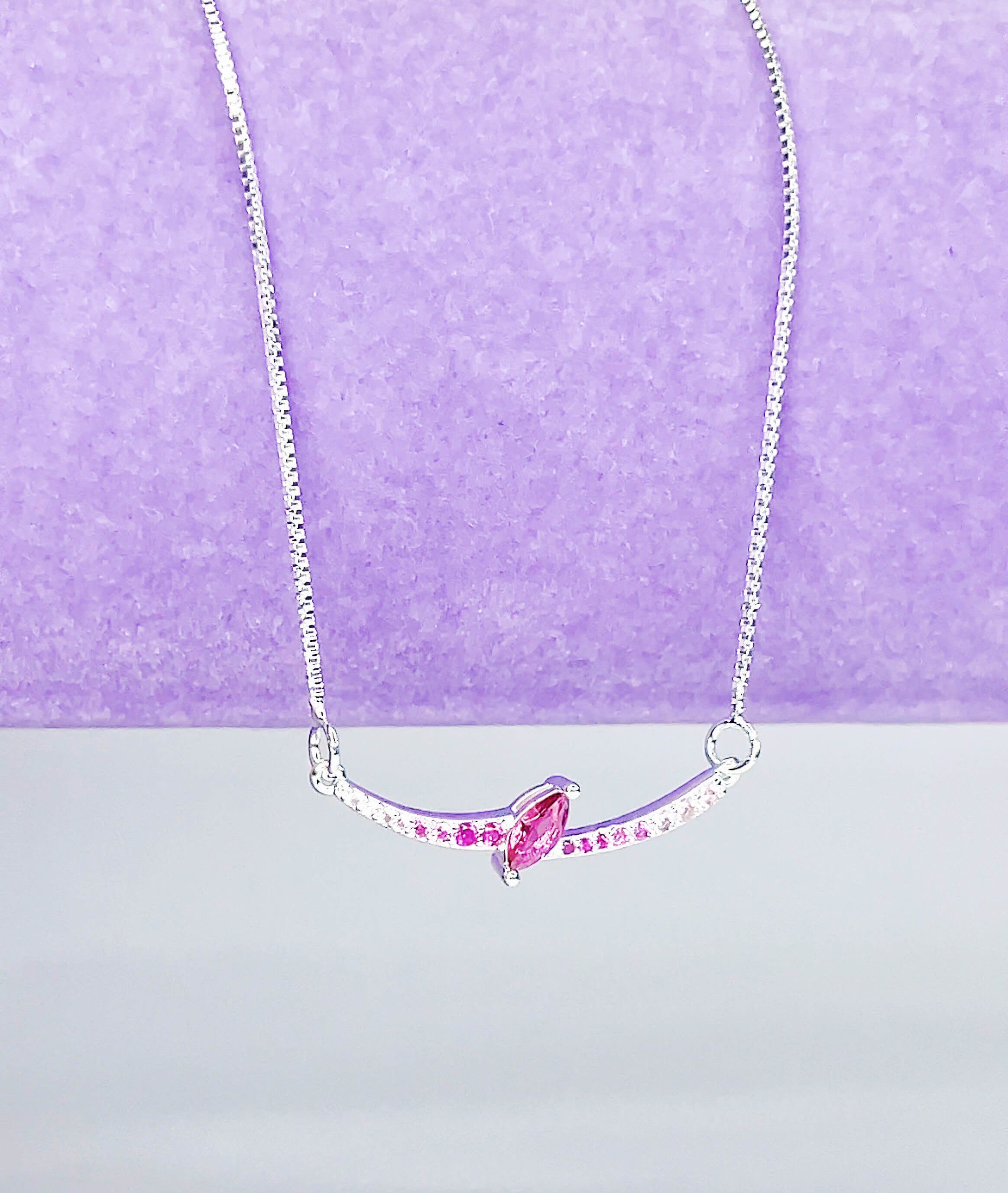 Colar Infinity (Rosa)