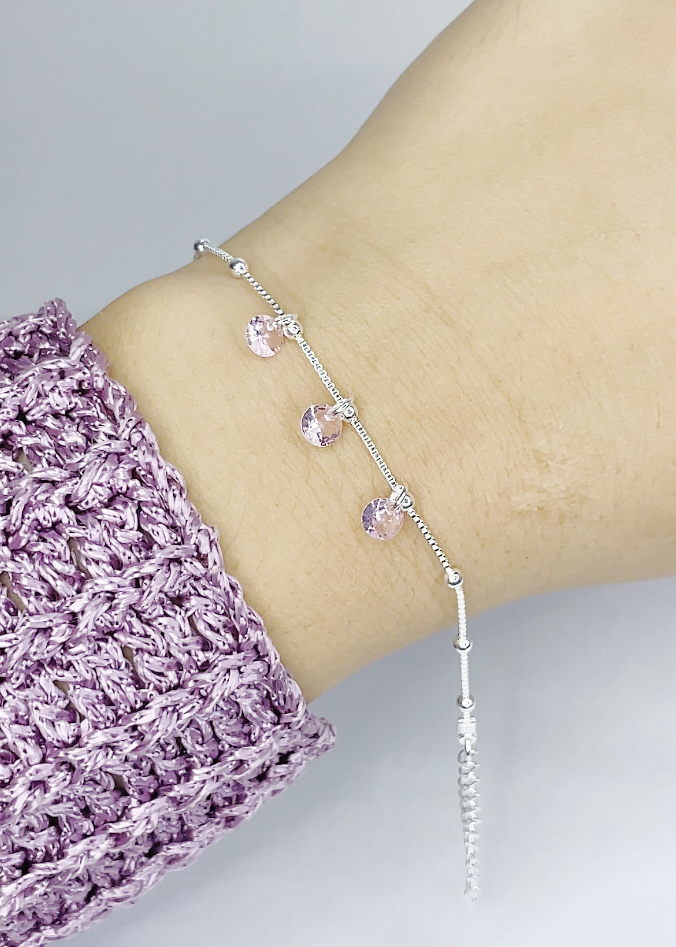 Pulseira Elegance (Rosa)
