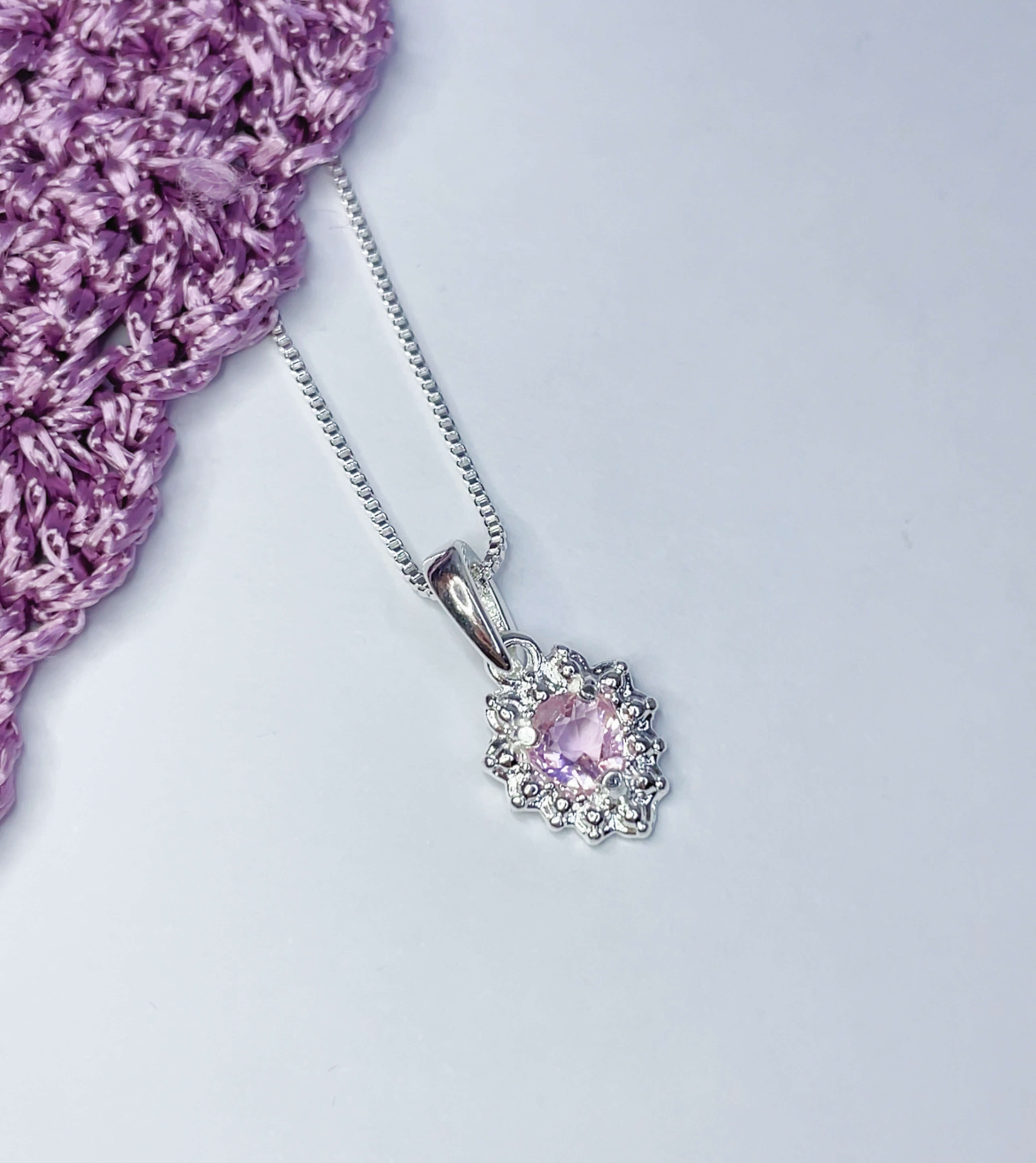 Colar Heart (Rosa)