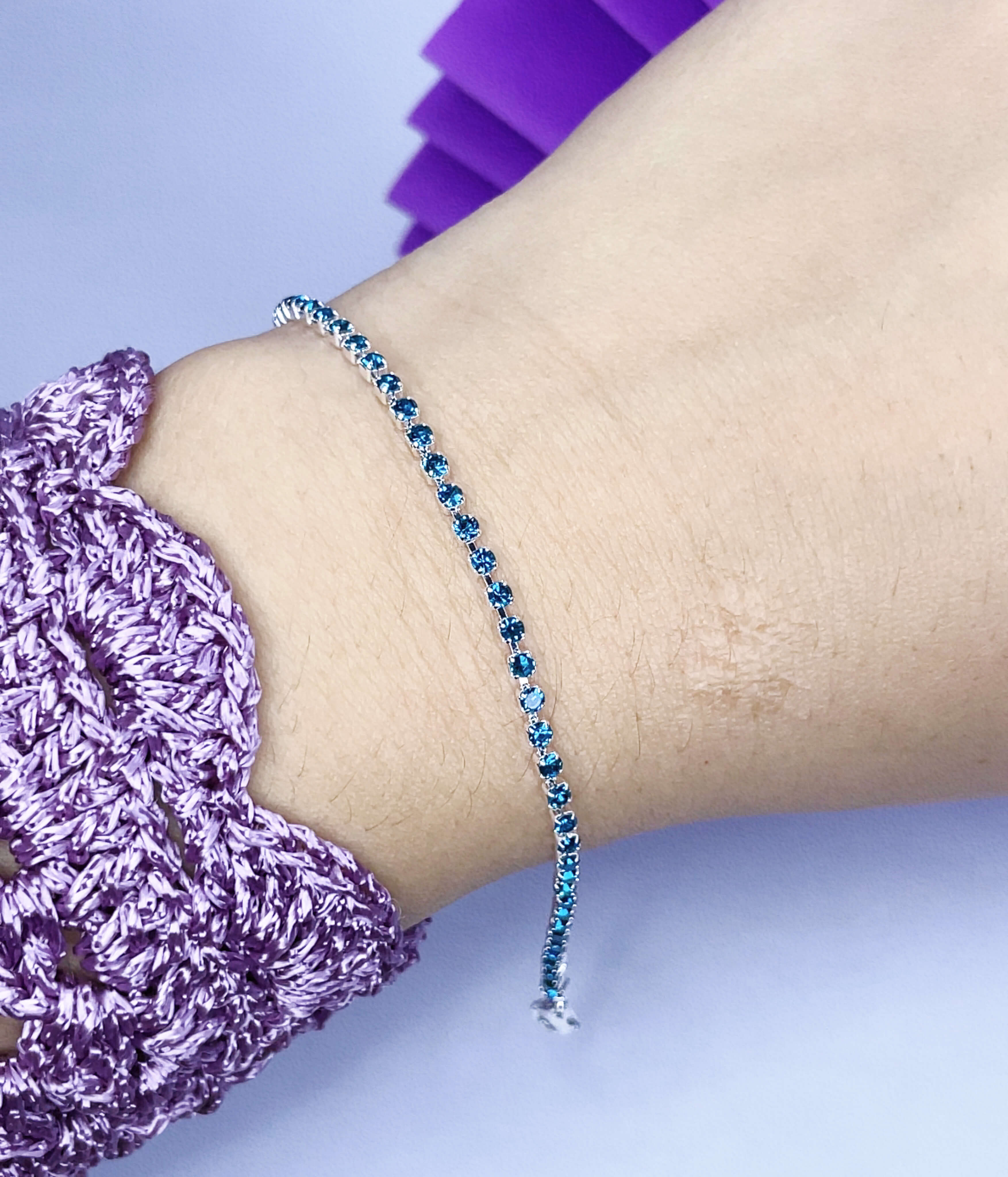 Pulseira Preciosa (Azul)