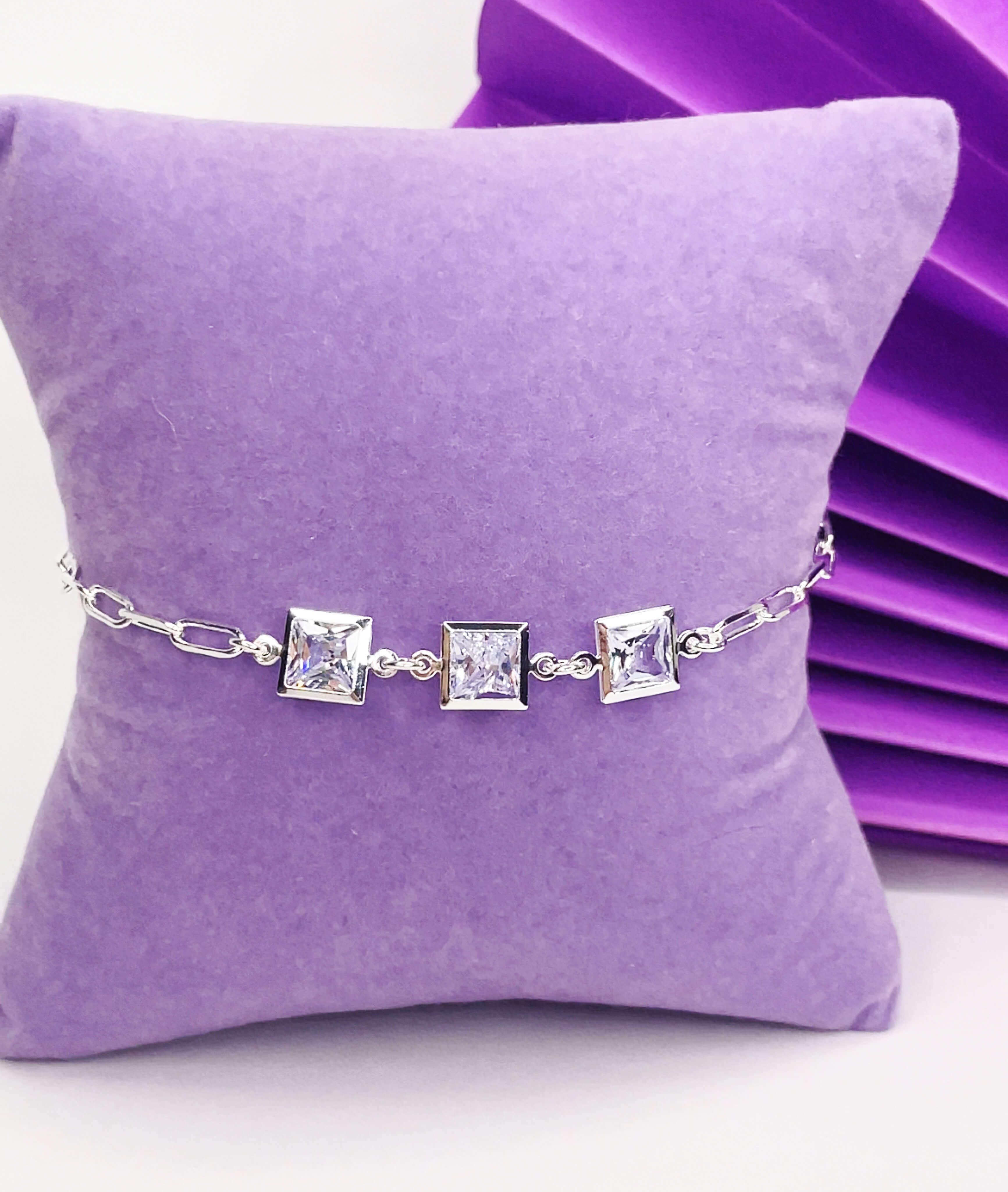 Pulseira 3 Cristais