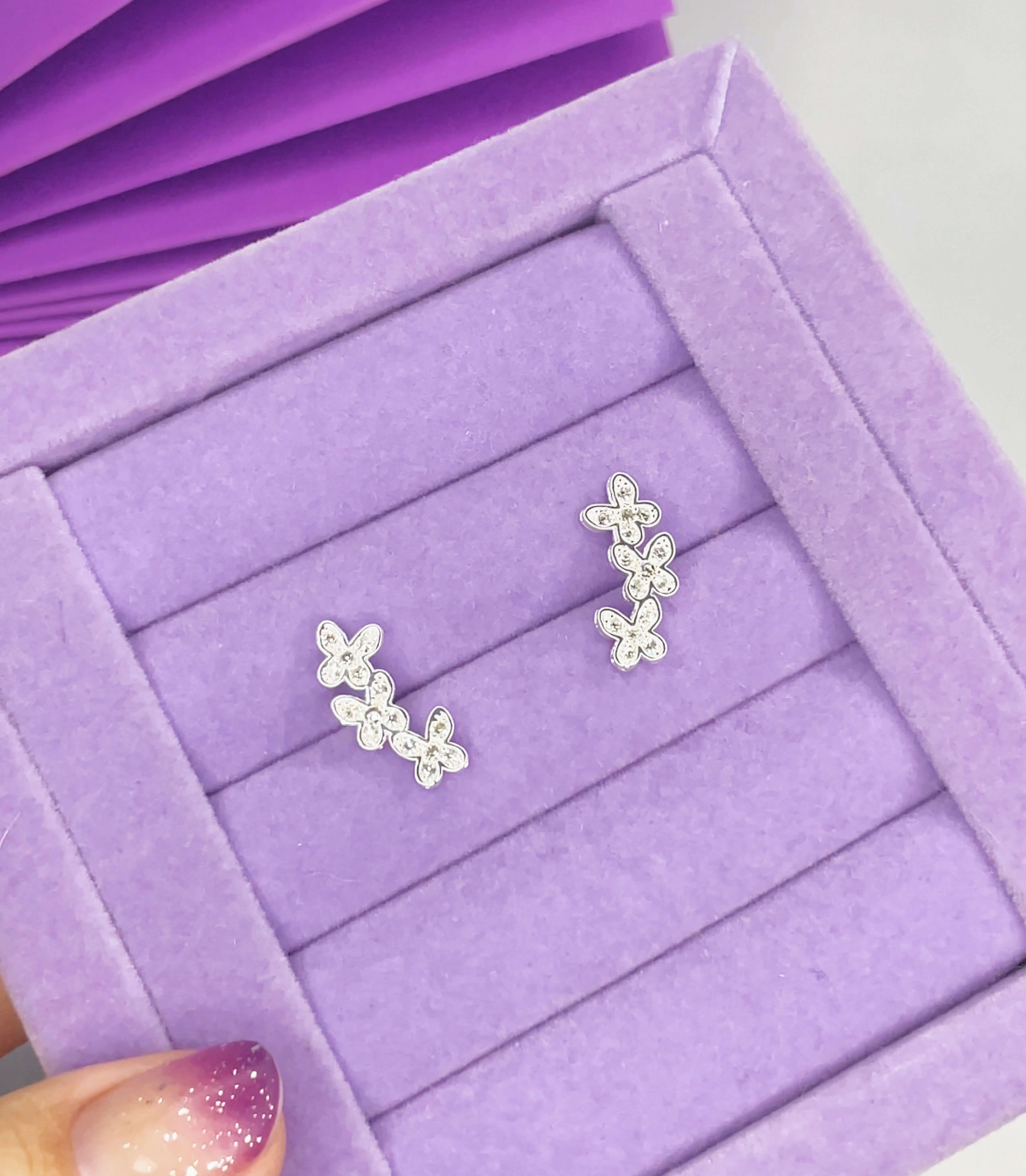 Ear Cuff Borboletas