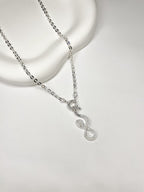 Colar It Girl Serpente Cravejada