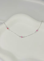 Pulseira Pontos de Luz Pink