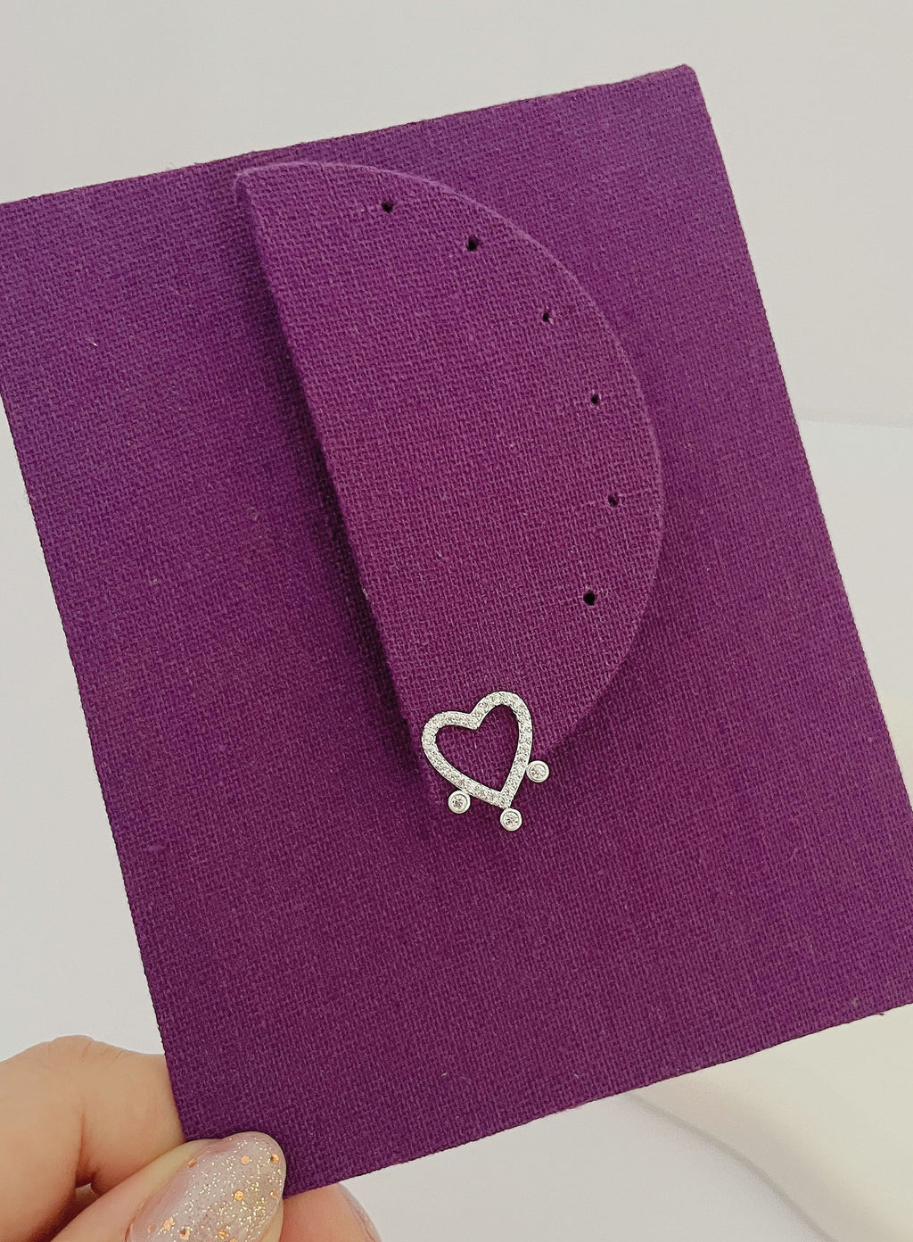 Brinco Coração Iluminado