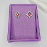 Brinco Cherry Cravejado