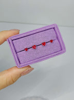 Dupla Corações Vermelhos