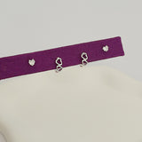 Dupla Argolinha Corações com Ponto de luz