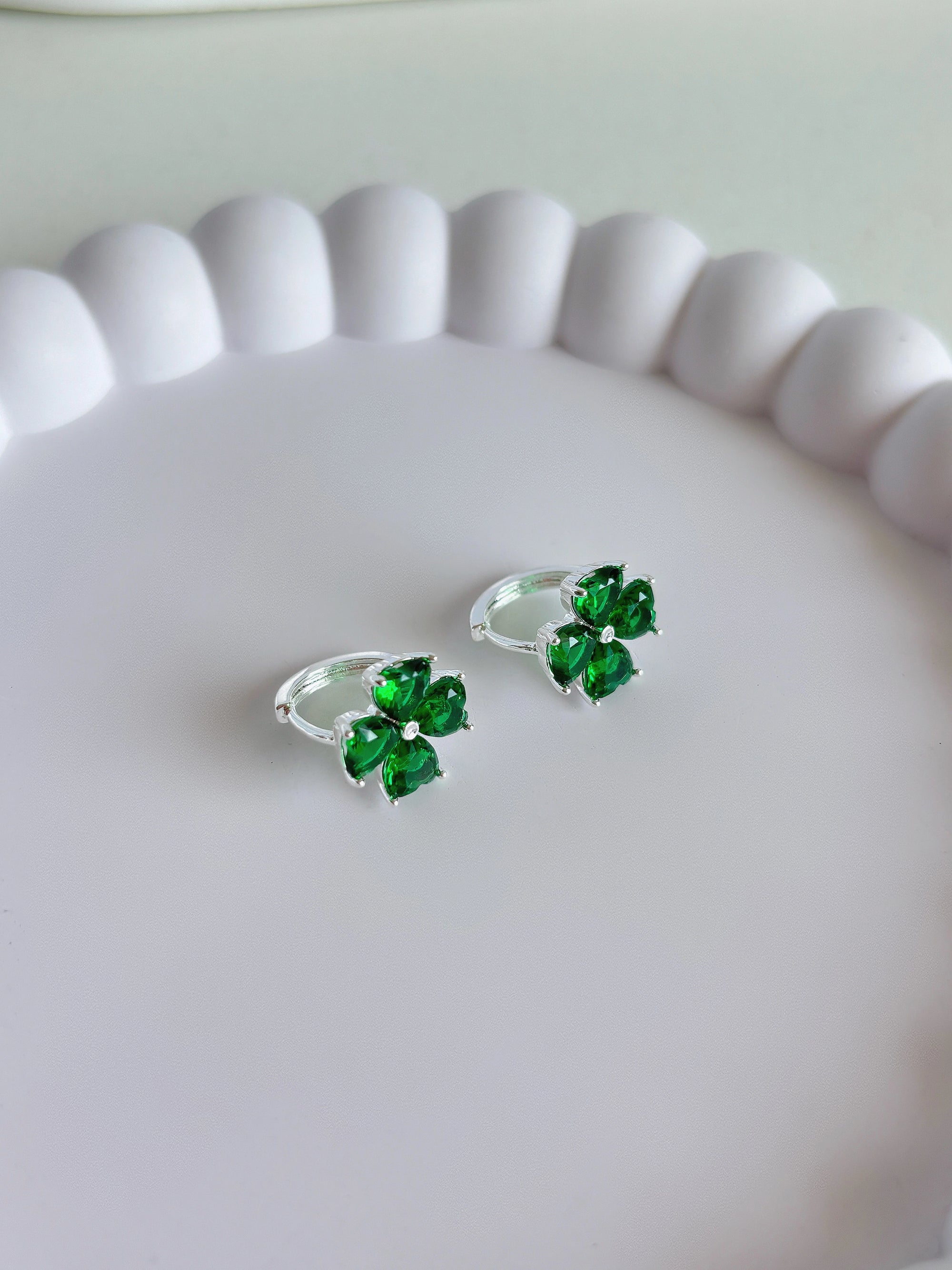 Argolinha Trevo Verde