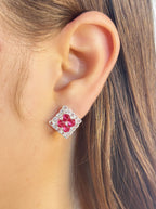Brinco Cherry Cravejado