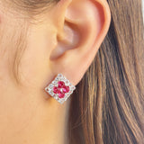 Brinco Cherry Cravejado