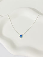 Colar Gota Azul