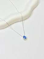 Colar Gota Azul