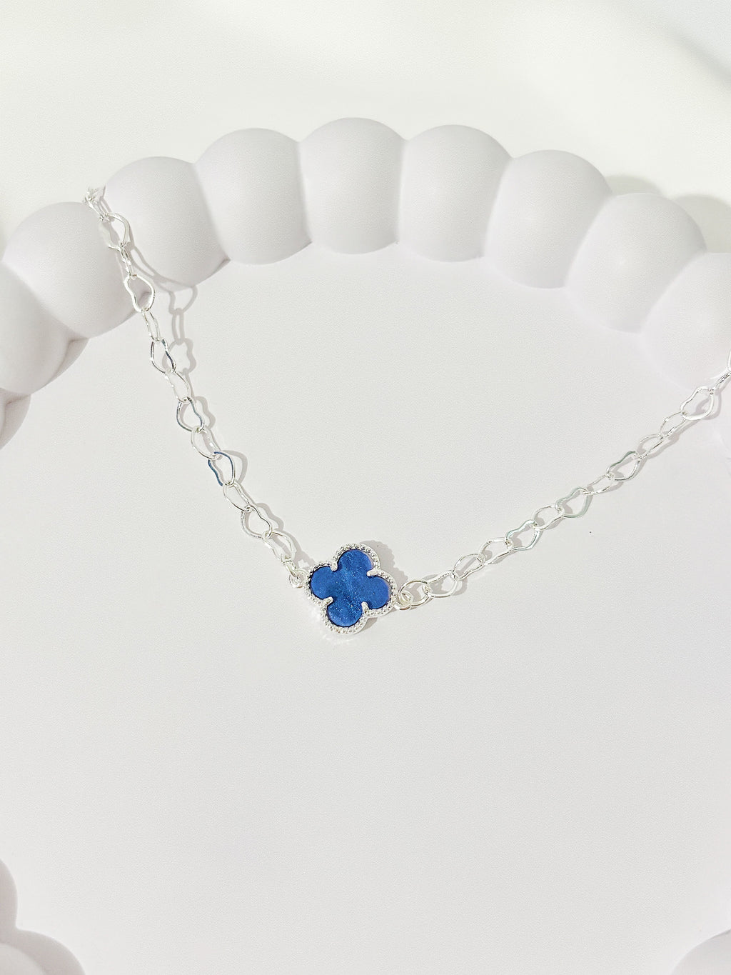 Pulseira Trevo Azul