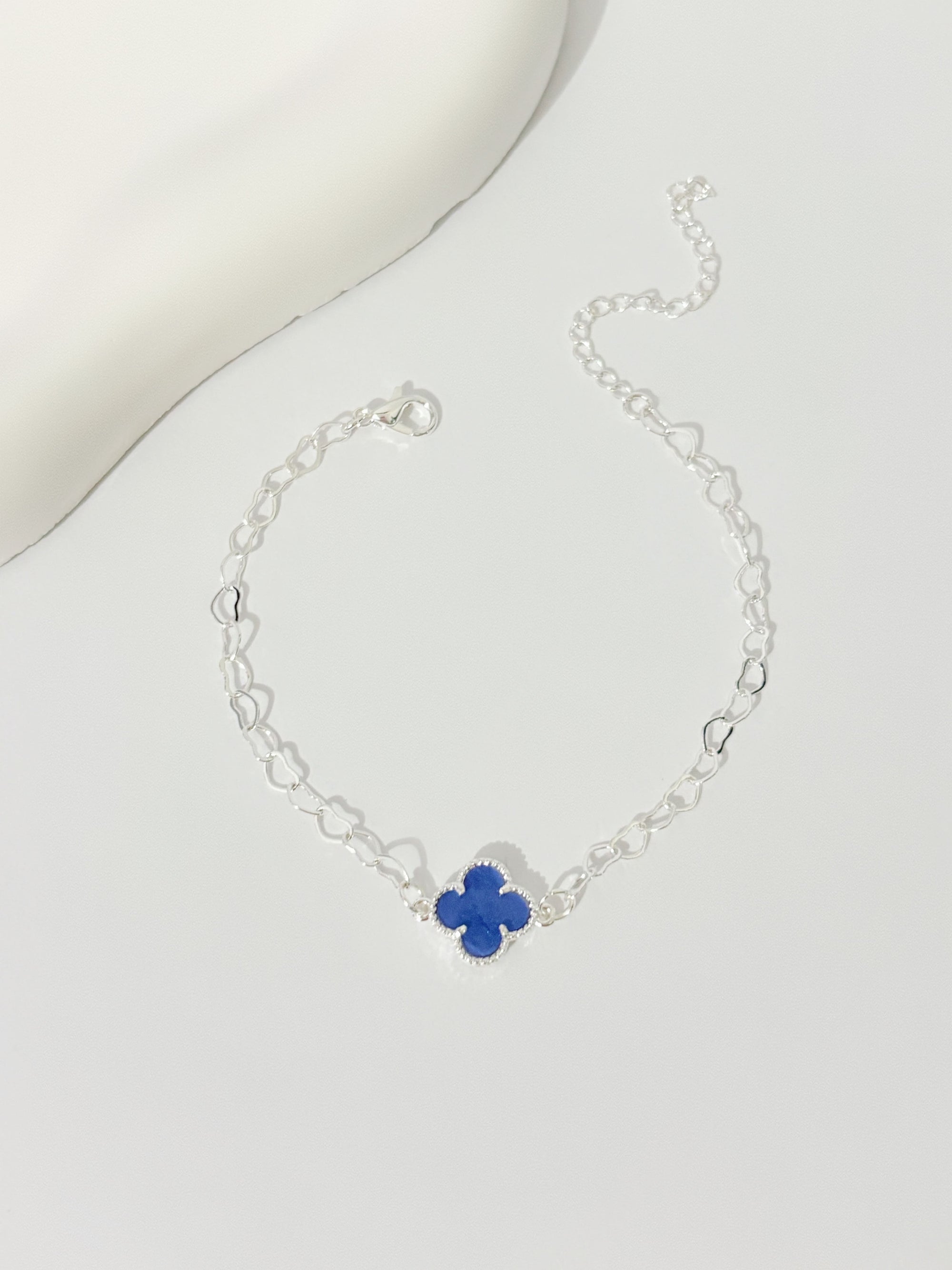 Pulseira Trevo Azul