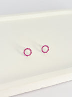 Brinco Circulo Pink