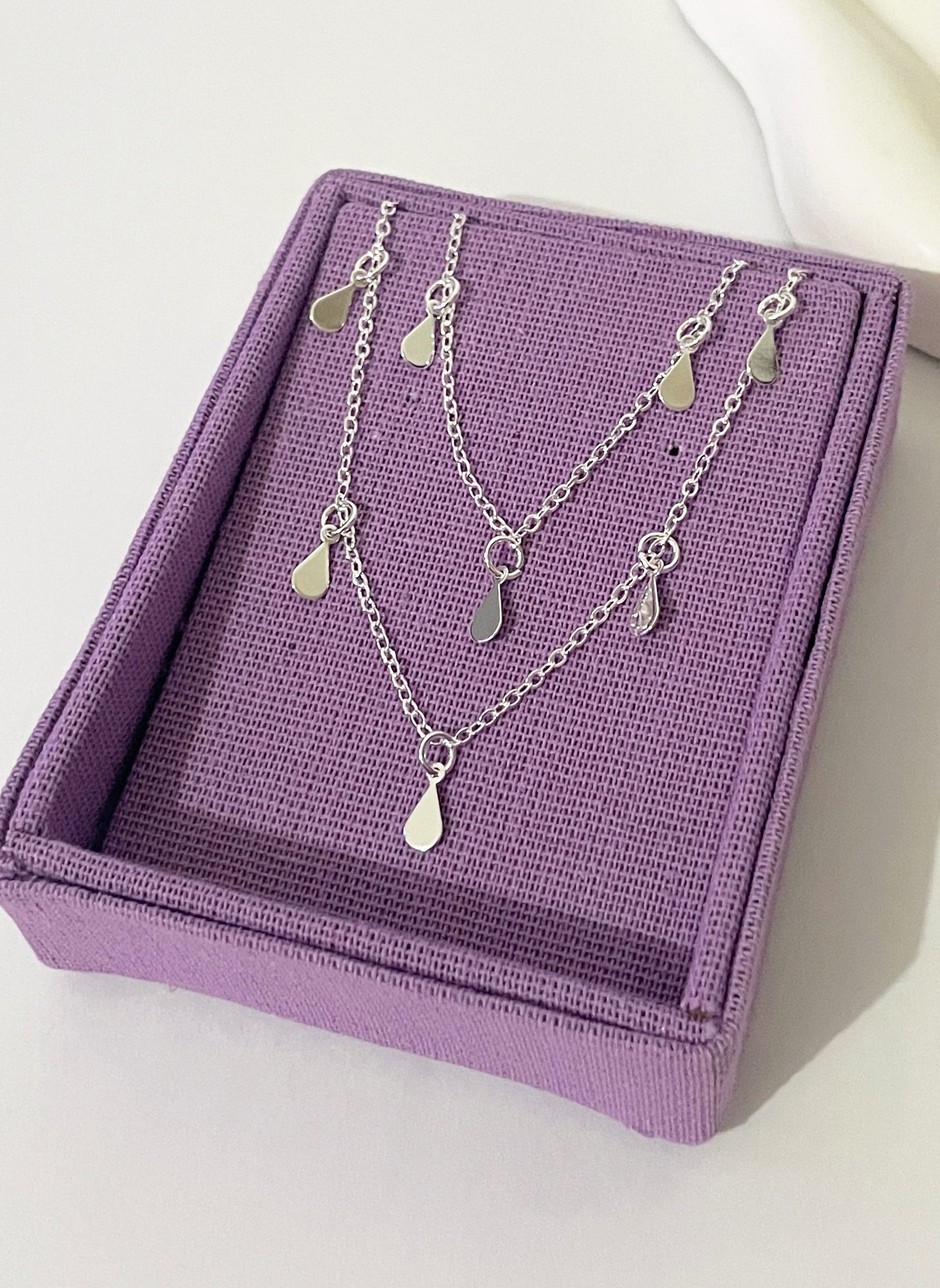 Choker Dupla de Gotas