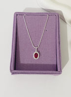 Colar Cherry Cravejado