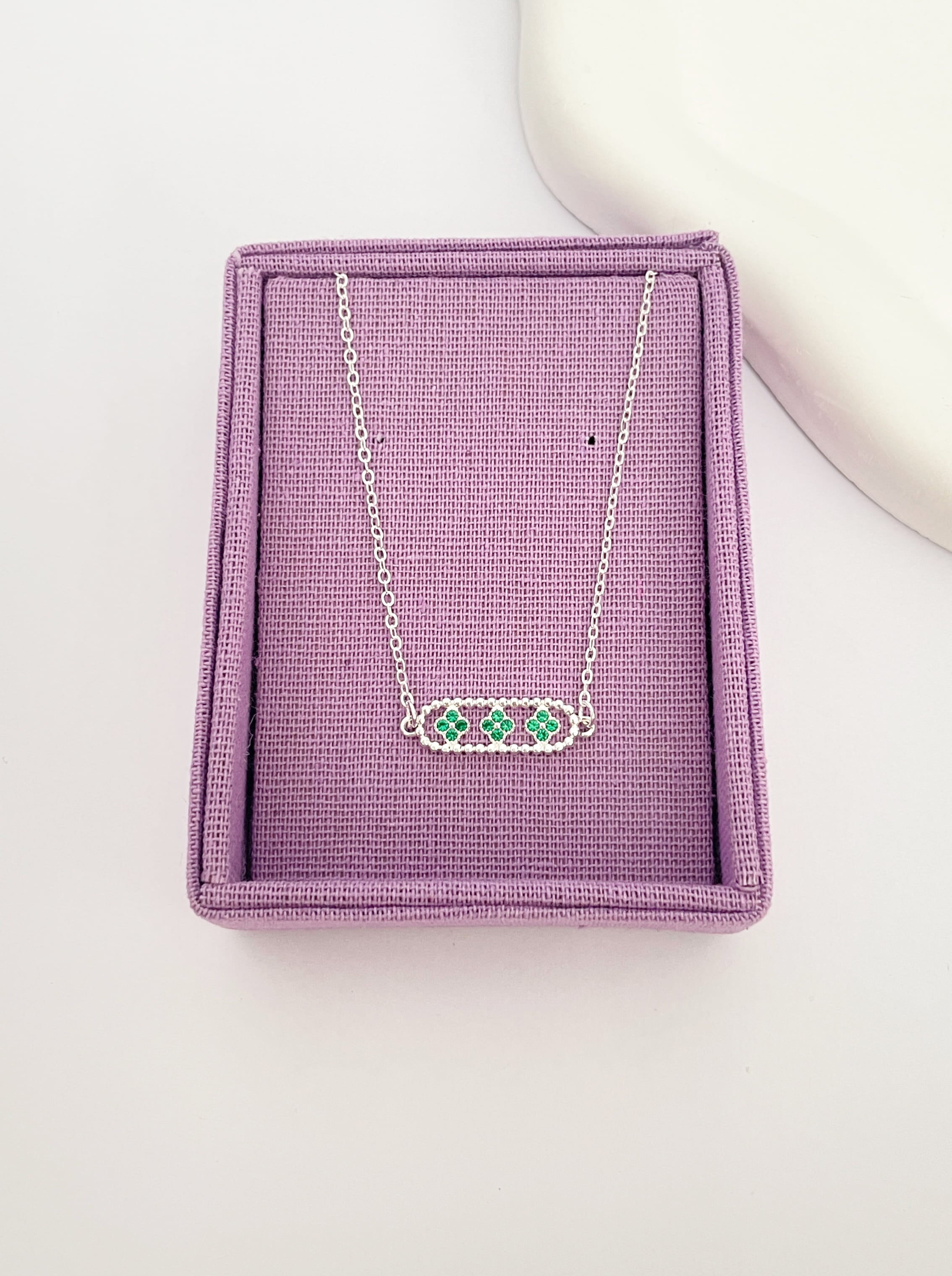 Pulseira Três Trevos Verdes