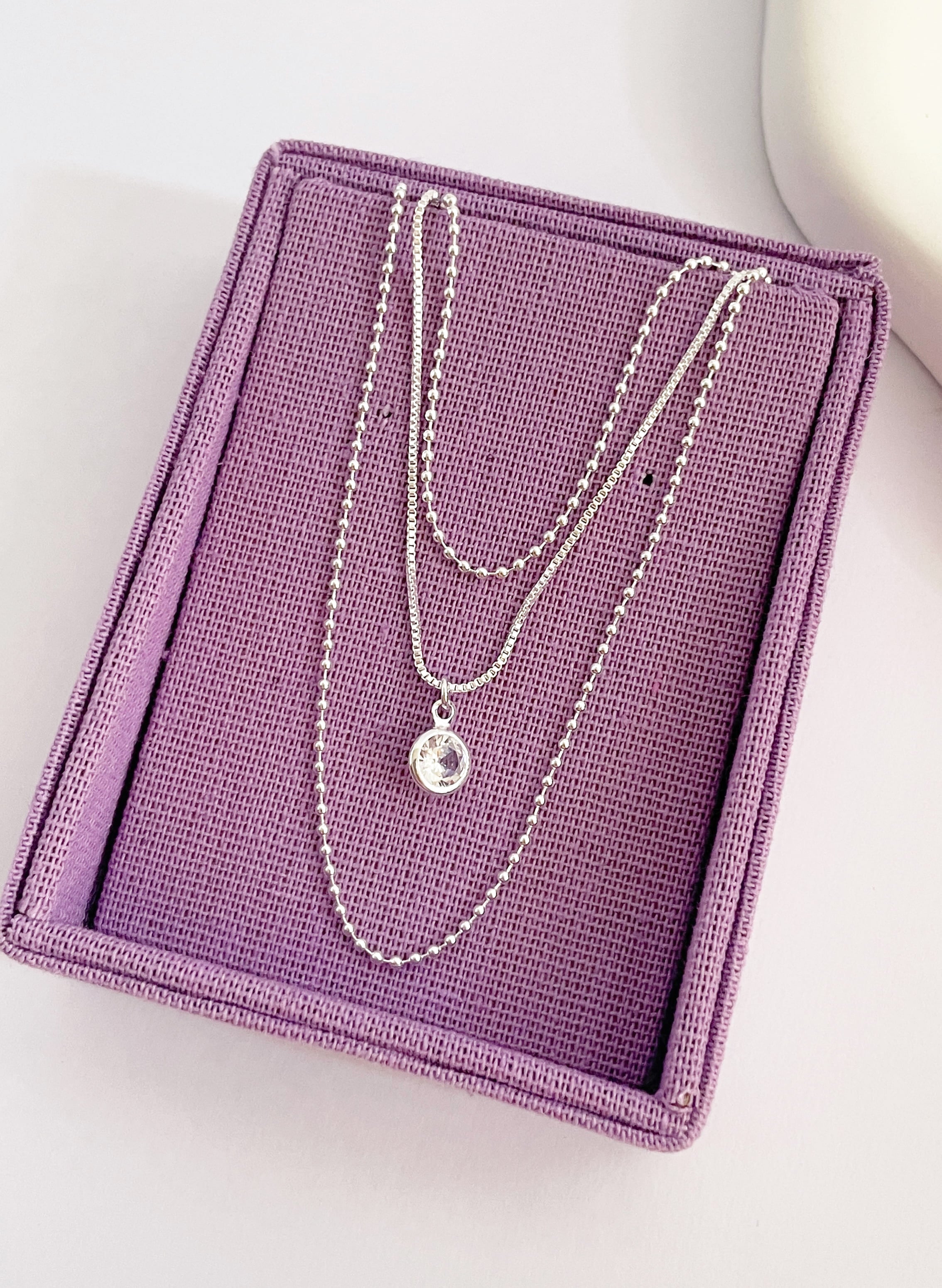 Choker Triplo Minimalista