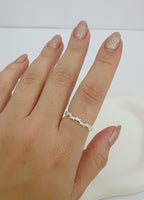 Anel Regulável Pedrinhas de Cristais