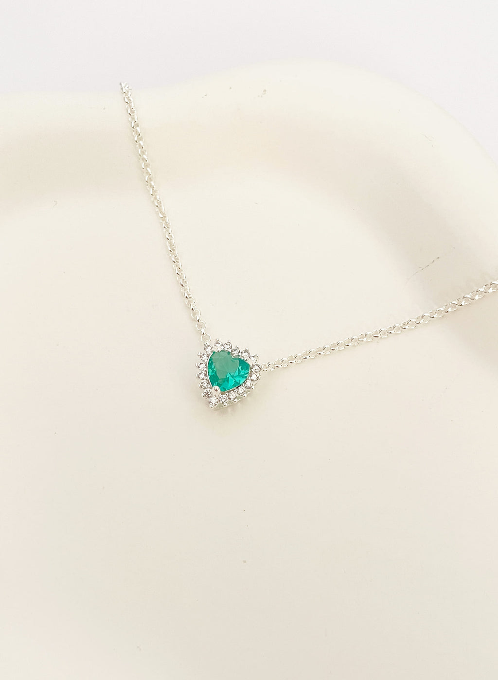 Pulseira Coração de Princesa Turmalina Cravejada