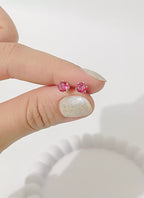 Brinco Ponto de Luz Fucsia